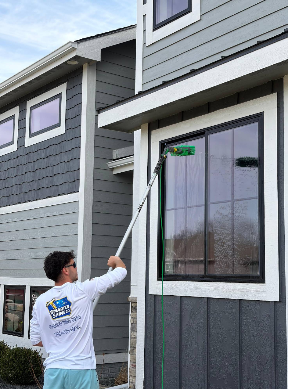 Samar Window Cleaner Smarter Shine Co. | Professional Window Cleaning in Ames, Iowa